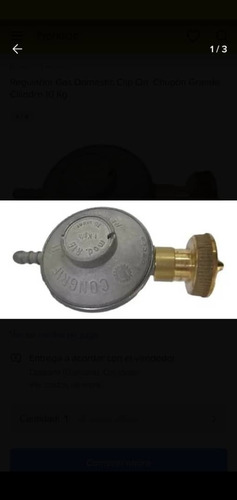 Imagen 2 de 6 de Regulador De Bombona Pequeña De 10 Kilo Servigas