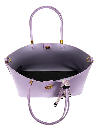 Bolsa Tote 2 En 1 Cloe Adaixy I Grande Color Lila