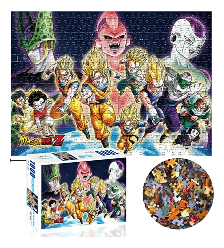 Z Quebra-cabeça De 1000 Peças Dragon Ball Antistress Toys Z Quebra-cabeça De 1000 Peças Dragon Ball Antistress Toys