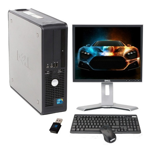 Computadora Barata Hp 4gb Ddr3 500hdd Lcd19 + Usb Wifi
