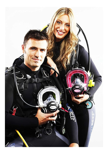 Ocean Reef Neptune Space Gdivers Integrated Full Face Diving