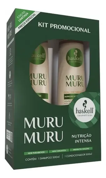 Haskell Murumuru Shampoo Condicionador Esmalte 500ml