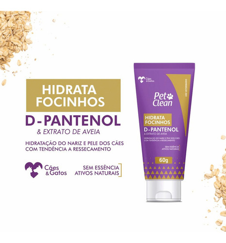 Hidratante De Focinho Hidrata Focinhos Cães Pet Clean 60g