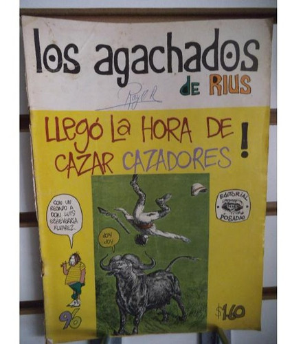 Comic Los Agachados De Rius 96 Editorial Posada Vintage