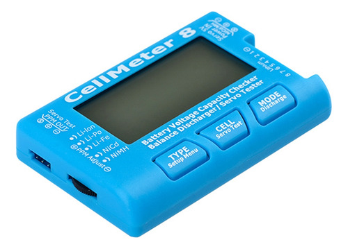 Medidor De Prueba De Voltaje De Capacidad De Batería Rc Cell