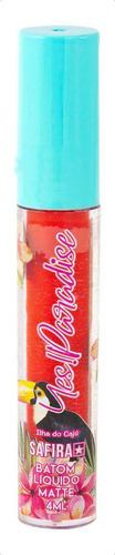 Batom Liquido Matte - N 2 Ilha Do Caju -yes! Paradise Cor Vermelho