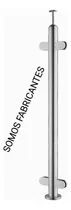 Comprar Postes Para Barandas 1 1\u002F2  Acero Inoxidable  4 Clip Vidrio