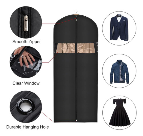 Univivi Bolsa Para Trajes Para Almacenamiento Y Viaje 60 ...