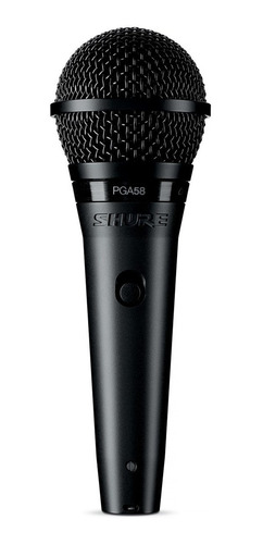 Imagen 2 de 3 de Shure Pga58 Bts Combo Micrófono Vocal + Cable + Pipeta + Pie