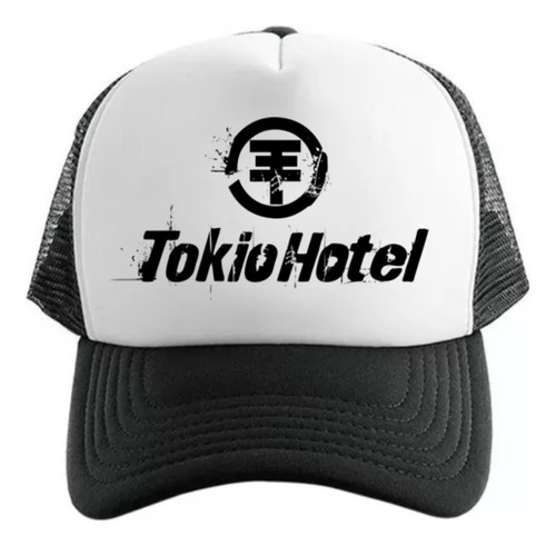 Gorra Trucker Personalizada Tu Logo Tokio Hotel