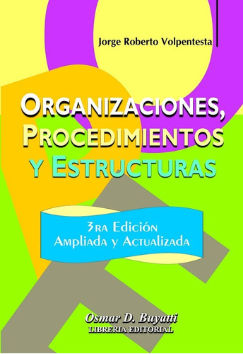 Libro Organizaciones Procedimientos Y Estructura