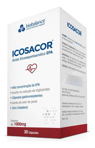 Icosacor 30 Cápsulas Biobalance