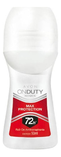 Avon On Duty Women Max Protection  Desodorante Roll On 50ml Fragrância Women Max Protection