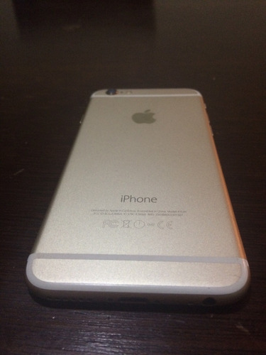 Cuerpo O Chasis Original iPhone 6 Gold Impecable