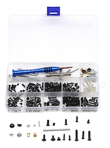 Tornillos Y Tuercas De Metal De Coche Rc A Escala 1/14 +