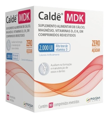 Calde Mdk 2000ui Com 90 Comprimidos