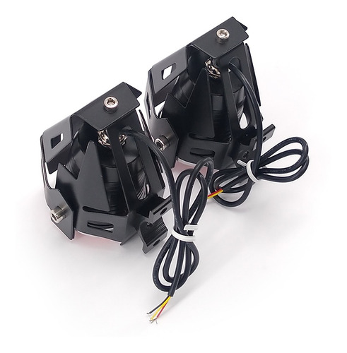 Imagem 4 de 8 de Par Farol Auxiliar Led 6500k Vstrom G650 F800 Tiger Versys