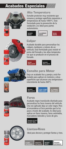 Rust-oleum Pintura Aerosol Custom Premium Cromo Rojo