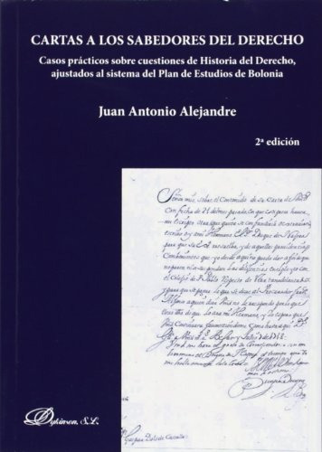 Cartas A Los Sabedores Del Derecho -2ª Ed - -sin Coleccion-