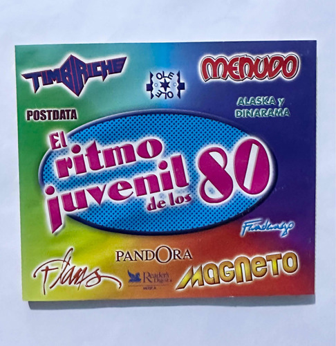 Menudo Alaska Timbiriche Fandango Cd El Ritmo Juvenil 80