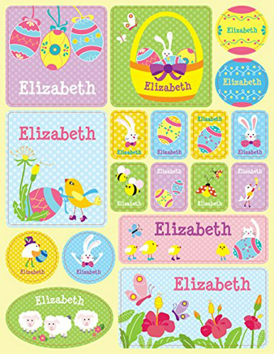 Stickers For Children, Kids, Boys, Girls, Personalized Name 