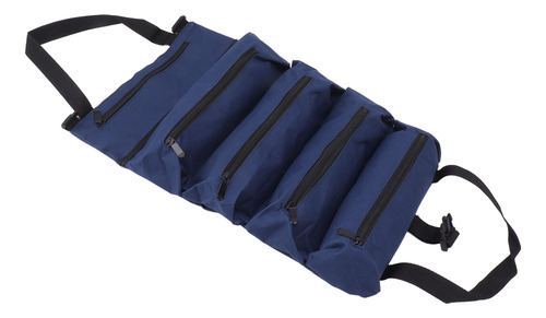 Bolsa De Ferramentas Em Rolo Com Até 5 Bolsos Com Zíper, Tec