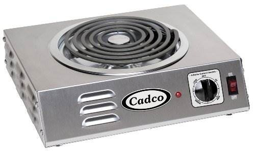 Cadco Csr-3t Countertop Hi-power Single 120-volt Hot Plate