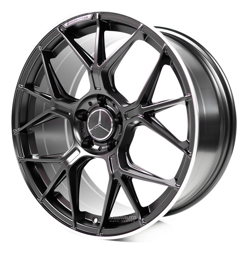 Rodas 19 Mercedes Amg 5x112 C180 C200 C250 A200 A250 B200 Cor Preto