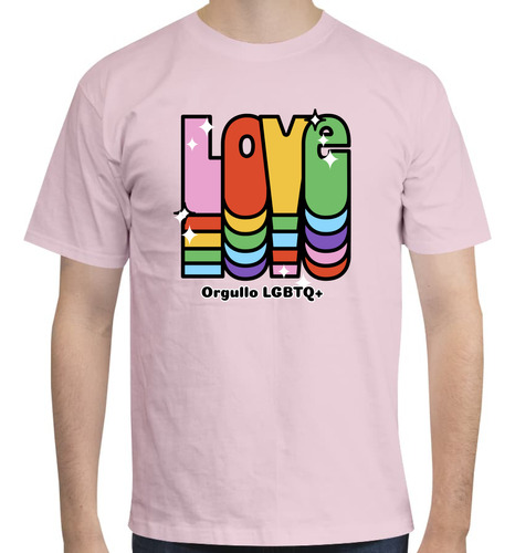 Playera Moda Love Orgullo Lgbt - Unisex - Pride Day