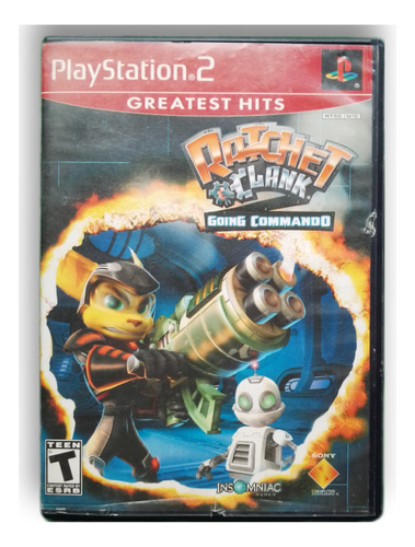 Ratchet & Clank Going Command Ps2 Playstation 2 - Wird Us 