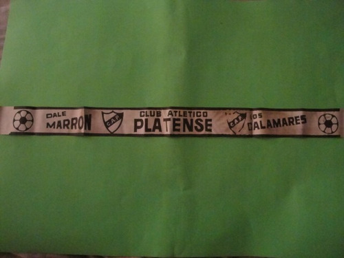 Bandera Vincha Club Atletico Platense El Calamar
