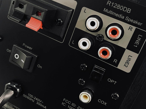 Monitores Estudio Edifier R1280db Color Negro