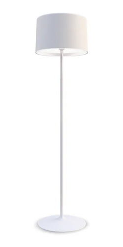 Imagen 2 de 7 de Lampara De Pie Hihat Mediana Blanco Imdi 3 Led Incluidos