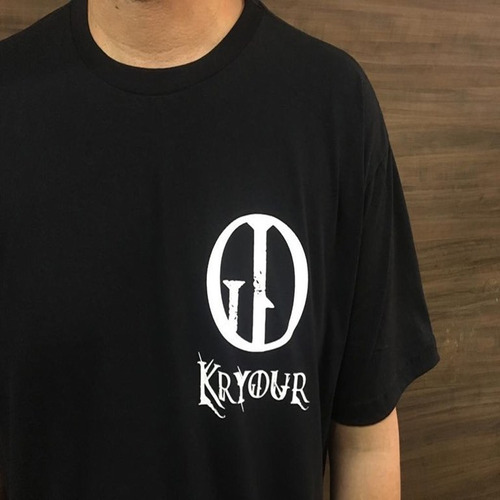 Camiseta T Shirt - Logo Kryour & Where Treasures Are Nothing