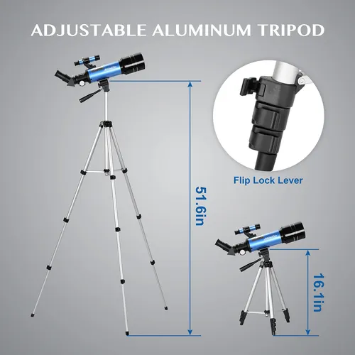 Aomekie 40070 Telescopios Para Astronomia Principios Ninos Y