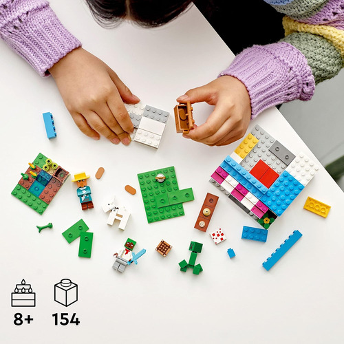 Lego Minecraft The Bakery Building Kit 21184 Juego De Juguet