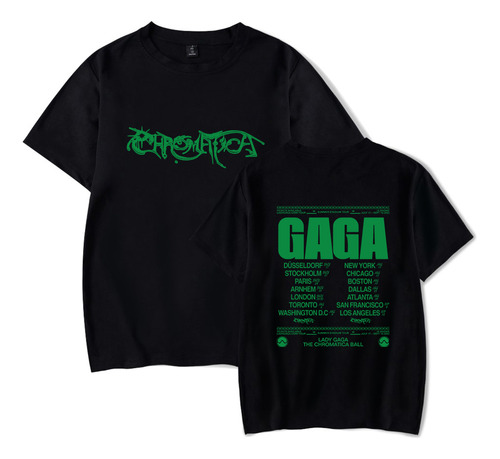 Camiseta De Lady Gaga | The Chromatica Ball World Tour Cloth