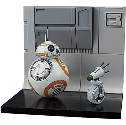 Bandai Hobby Star Wars Model Kit 1/12 Bb-8 Y D-0 Diorama Set
