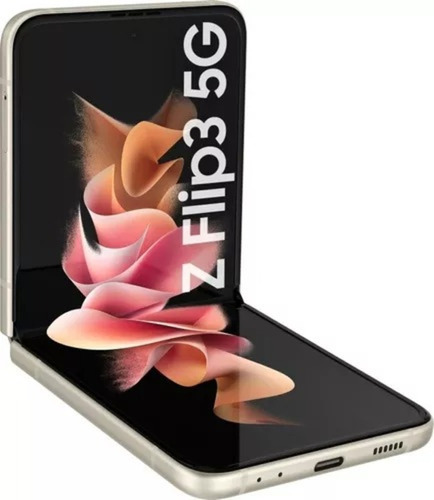 Refabricado Samsung Galaxy Z Flip3 8gb Ram 128g 5g Crema (Reacondicionado)