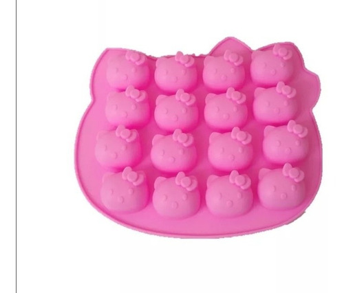  Exclusivos Moldes Silicona  Hello Kitty  Pequeños