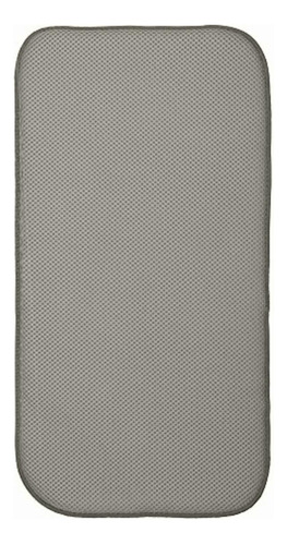 Interdesign 41261 Tapete Reversible, Para Secado, Gris, 18 