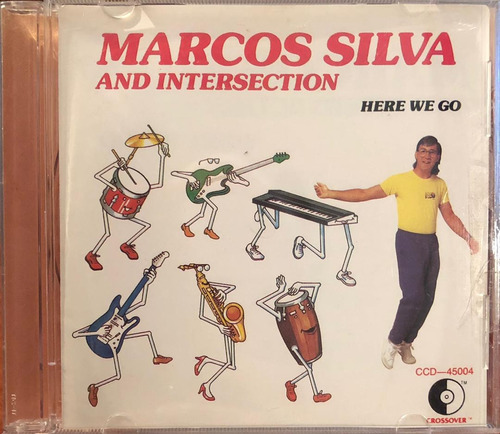 Marcos Silva And Intersection - Here We Go. Cd, Album.