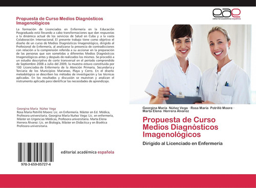 Libro: Propuesta Curso Medios Diagnósticos Imagenológicos