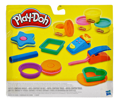 Play Doh Formas Y Herramientas 4 Botes 112g Hasbro