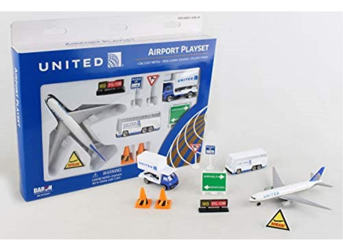 Daron Worldwide United Airlines Set De Juego