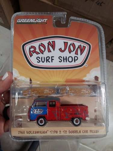 1968 Volkswagen Type 2 T2 Double Cab Pick Up - Ron Jon- 1:64