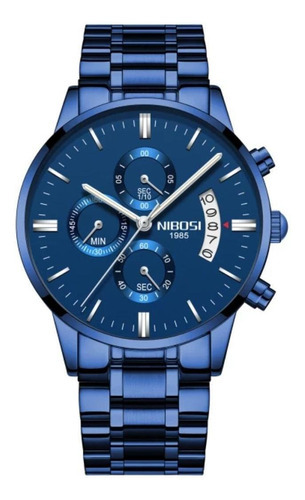 Relógio Nibosi Azul