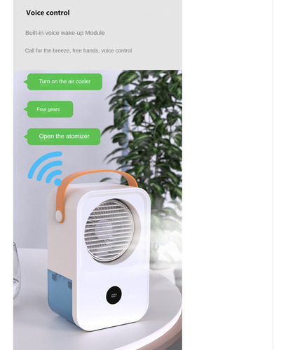 Ventilador Enfriador De Aire Portátil, Humidificador De Aire