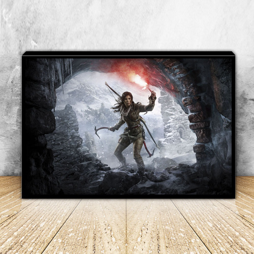 Cuadro Decorativo Gamer Lara Croft Tomb Raider C2500