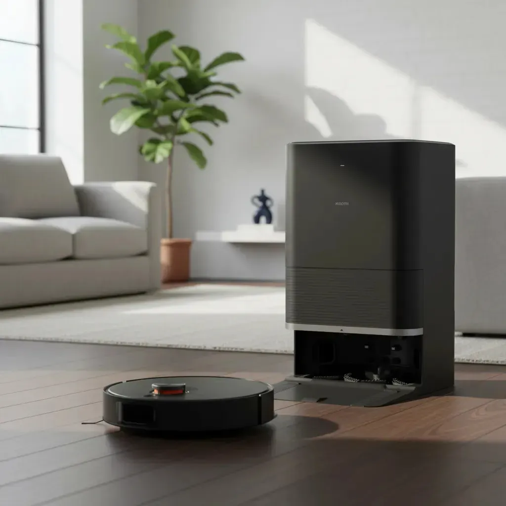 Aspirador Robô Xiaomi Robot Vacuum Mi Preto X20 Max Bivolt